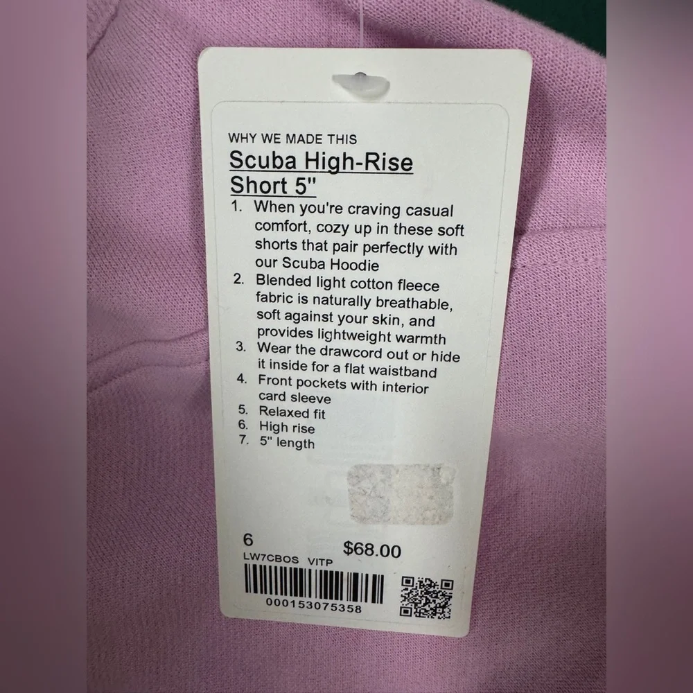 Lululemon Scuba High-Rise Short 5